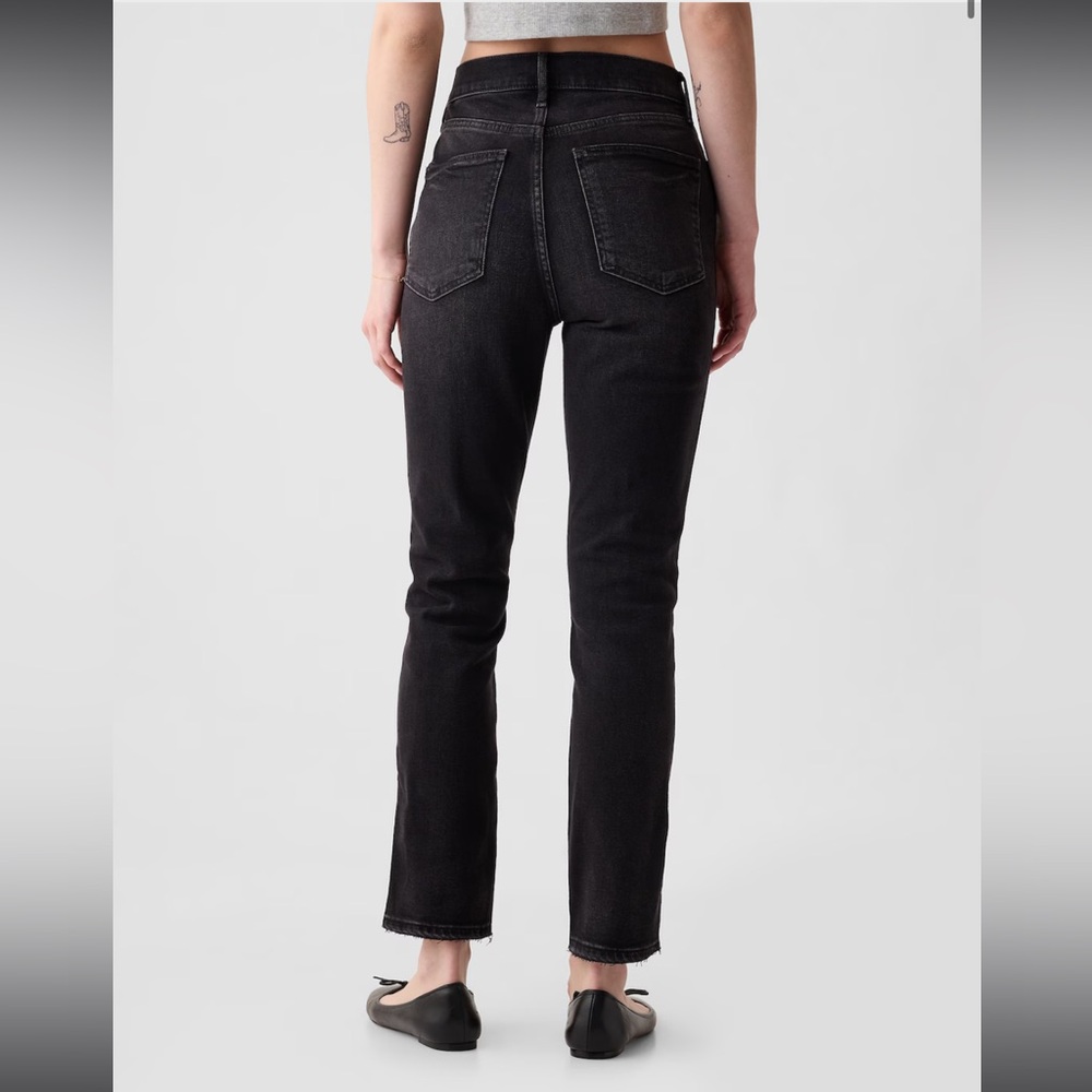Gap Black Vintage Slim Highrise Jeans